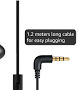 XIAOMI Wired in-Ear Earphones with Mic, Ultra Deep Bass & Metal Sound Chamber (Blue)